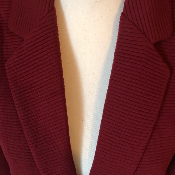 Jules & Leopold burgundy/red blazer/ new with tags/ size M - Picture 2 of 4